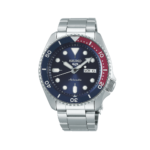 Seiko 5 Sports Automatic herreur med blå og rød krans – SRPD53K1